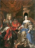 Doppelbildnis des Kurfürsten Johann Wilhelm von der Pfalz und seiner Gemahlin Anna Maria Luisa de’ Medici