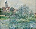 Thumbnail for File:L'église à Vétheuil (1881) Claude Monet (W 697).jpg