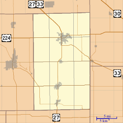 Linn Grove is located in Adams County, Indiana