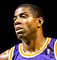 Magic Johnson, jucător american de baschet