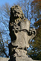 * Nomination: . Lion in carved stone bearing a coat of arms - Mariemont park in Morlanwelz-Mariemont, Belgium. -- Jean-Pol GRANDMONT 11:07, 2 December 2011 (UTC) * * Review needed