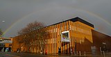 A rainbow over the Kilburn Building in 2014, picture by Toby Howard