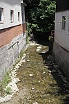 Kurz vor der Mündung bei Haus Tiefenbach 1 (Bäckerei und Mühle Schmidinger)