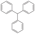 Deutsch: Struktur von Triphenylmethan English: Structure of Triphenylmethane