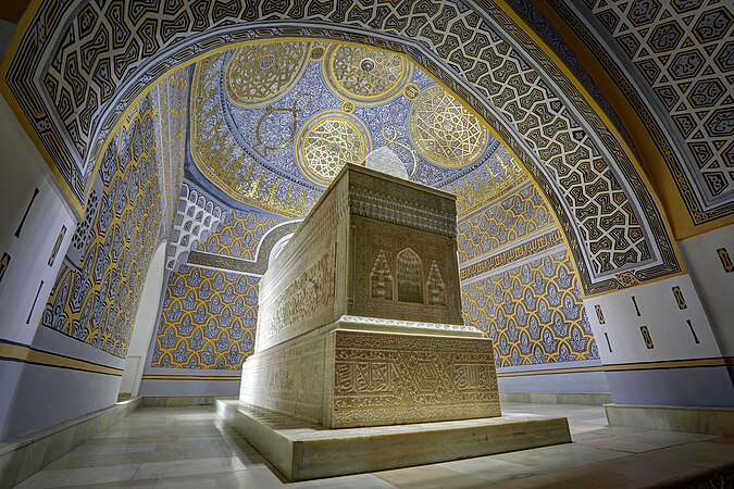 Hokim at-Termiziy mausoleum in Termez Region, Uzbekistanm by Kraftabbas