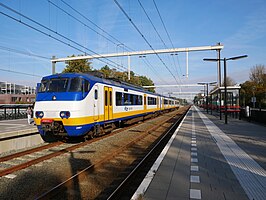 Treinstel 2987 (SGMm) op station Wijchen