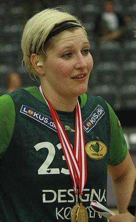 Anja Althaus avec le Viborg HK en 2009