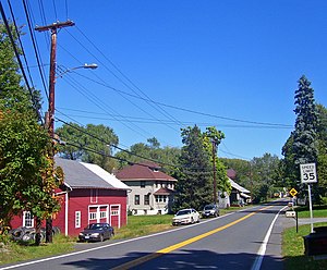 Clintondale looking east along Routes 44/55, 2007