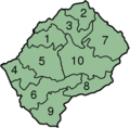 Districts of Lesotho