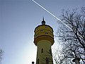 De Gronause watertoren bij het stadspark