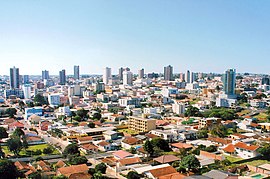 Panorâmica de Guarapuava em 2005