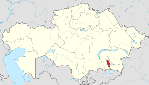 Lage in Kasachstan