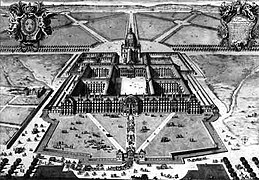 Les Invalides in 1683 under Louis XIV.