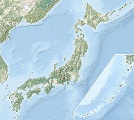 일본에서의 도야 호의 위치
