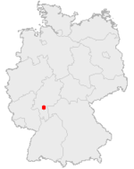 Локација на Офенбах.