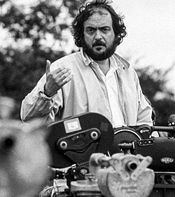 Stanley Kubrick en una imachen de 1975.