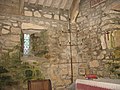 Hagioskop der Kirche St. Beuno in Llanycil