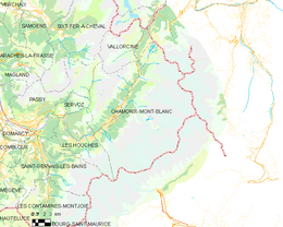 Chamonix-Mont-Blanc - Localizazion