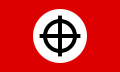 Kelt haçlı neo-Nazi bayrağı.