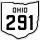 State Route 291 marker