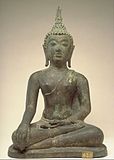 Siedzący Budda, Tajlandia, XV w.