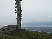 Uitzicht vanaf de berg Kattnakken op Stord