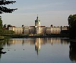 Charlottenburgs slott med sjö