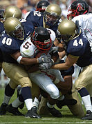 2004 Northeastern-Navy Game Quintin Mitchell.jpg