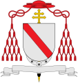 Stemma cardinalizio di Antonio Francesco Sanvitale