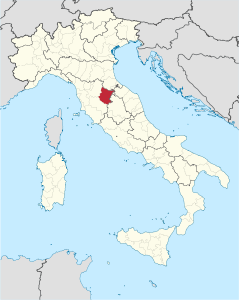Provincia di Arezzo – Localizzazione