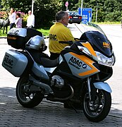 Motocicletta di soccorso BMW nel 2010