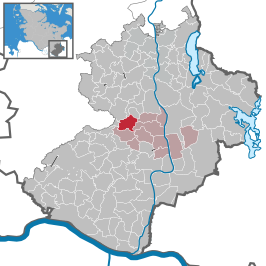 Kaart van Borstorf