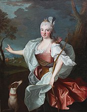 Diana la cazadora, en 1715.