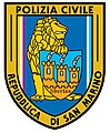 Badge of Polizia Civile (police)