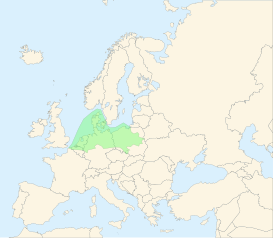 Localización de la llanura nordeuropea