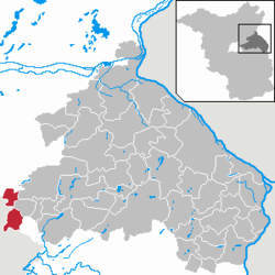 Hoppegarten – Mappa