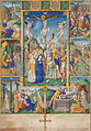 Ukřižování s šesti pašijovými příběhy (Maître de Jacques de Besançon) - Google Art Project