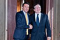 Renzi and José Manuel Barroso