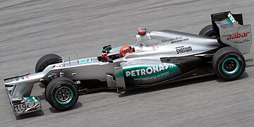 Michael Schumacher beim Großen Preis von Malaysia 2012