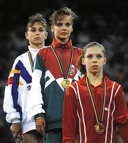 Onodi (ortada) 1992 Olimpiyadasında