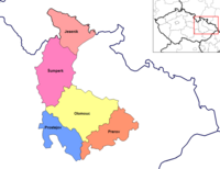 Mga distrito han Olomouc