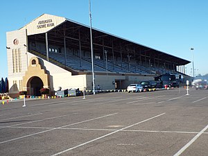 Different view of the historic Arizona State Fair Grandstand
