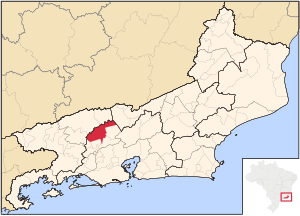 Location in Rio de Janeiro