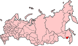 Jødiske autonome oblast placering i Rusland