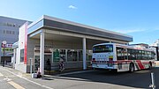 栄町駅交通広場（2016年9月）