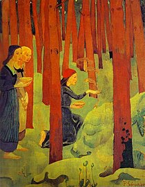 Paul Sérusier: Bois Sacre, 'Hellig skov'