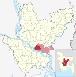 Location of Sreenagar