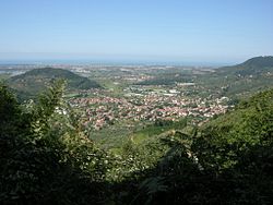 Skyline of Massarosa