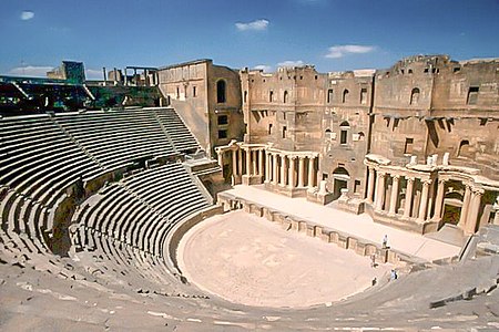 Het Romeinse theater van Bosra