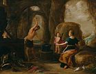 Венера посещает кузницу Вулкана. 1638. Медь, масло. Национальный музей западного искусства, Токио
